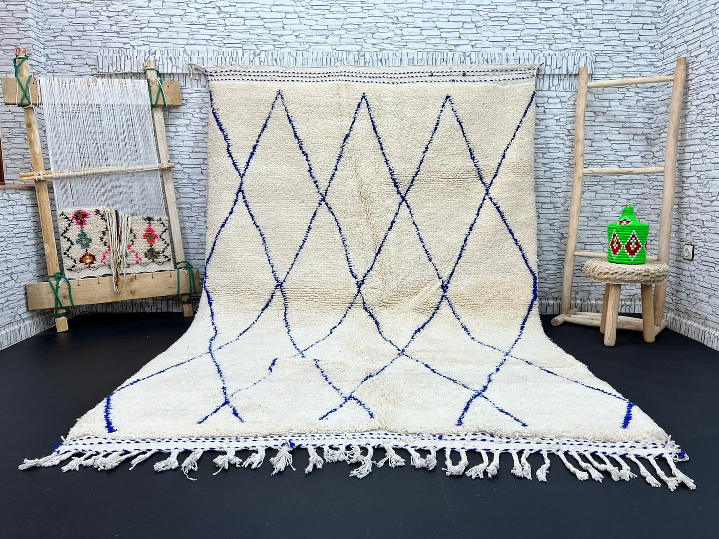 Handwoven Jute Rug – Sustainable, Rustic, and Modern