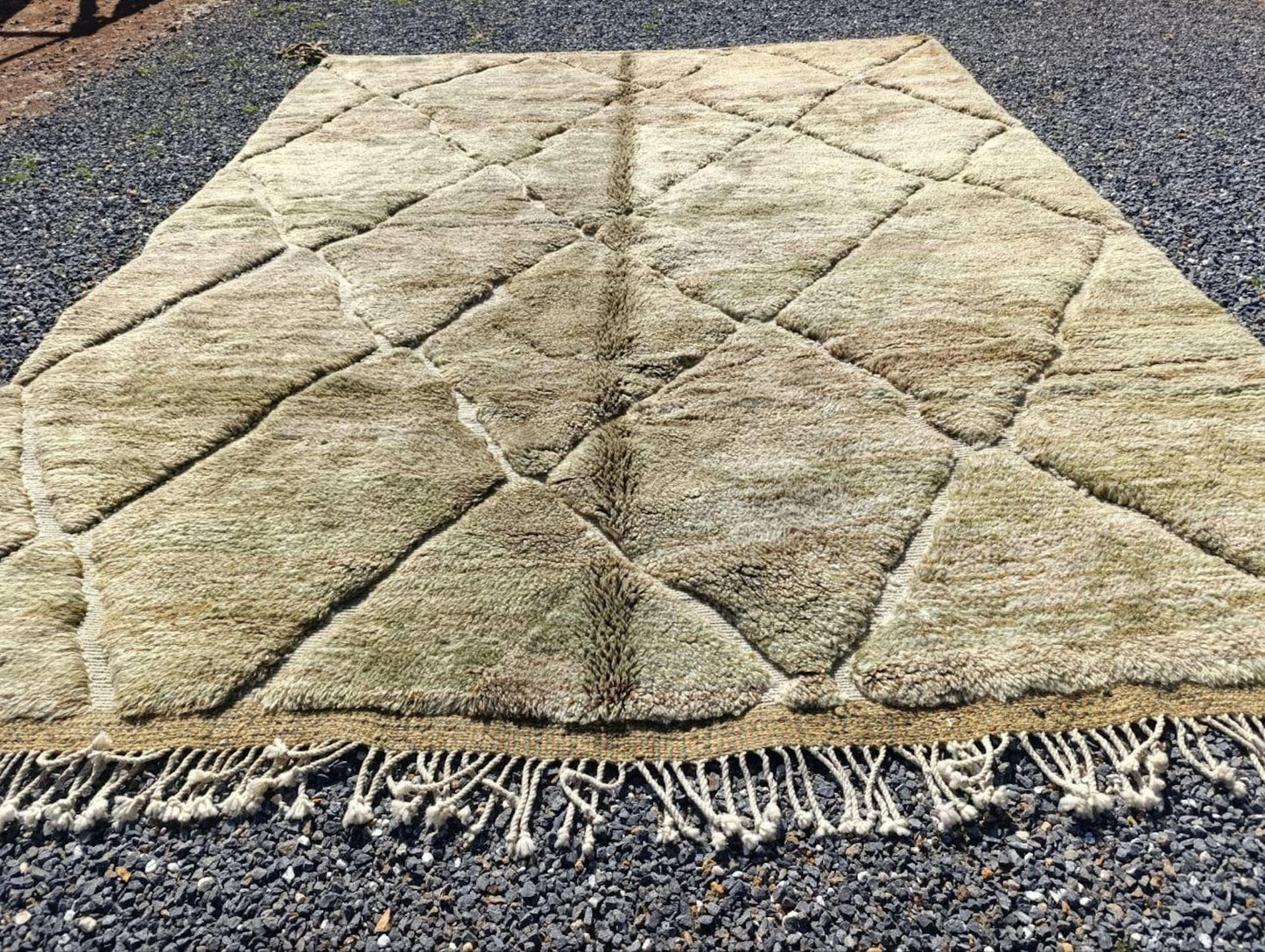 Artisan Woven Bohemian Rug – Unique Textured Floor Decor