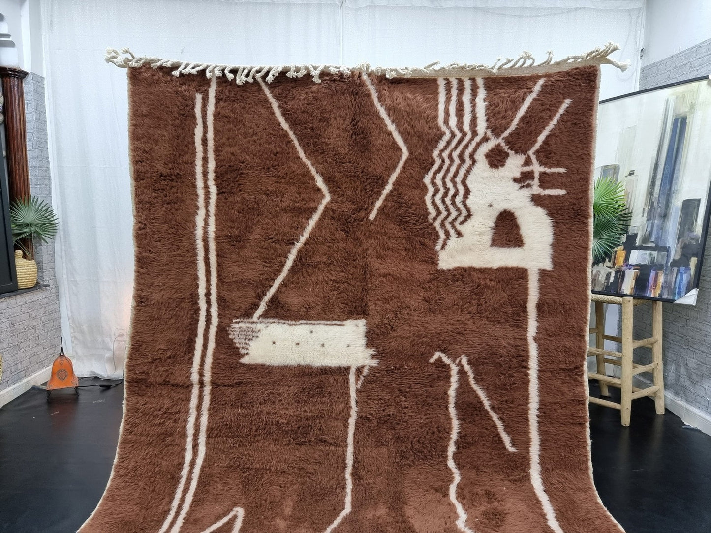 Statement Artisan Rug – Handmade & Naturally Dyed