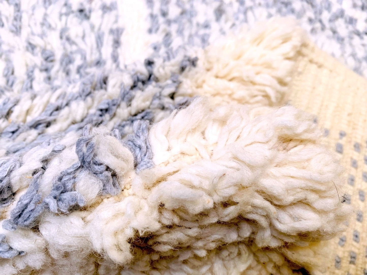 Handmade Wool Area Rug – Artisan Woven Natural Decor