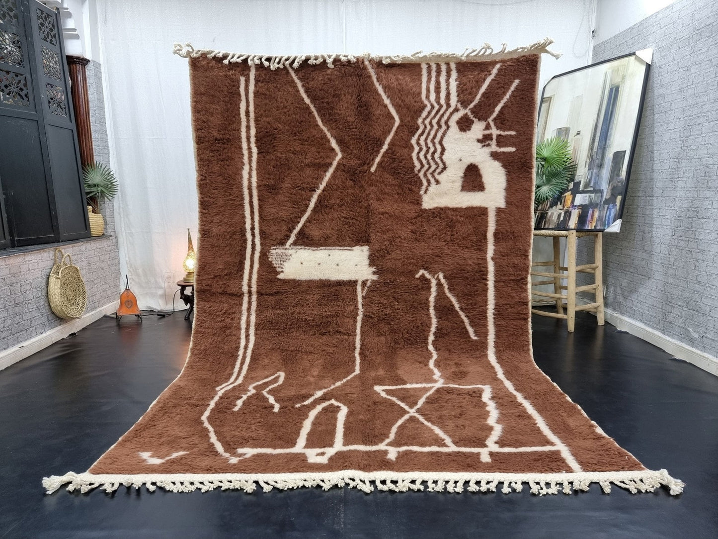 Statement Artisan Rug – Handmade & Naturally Dyed