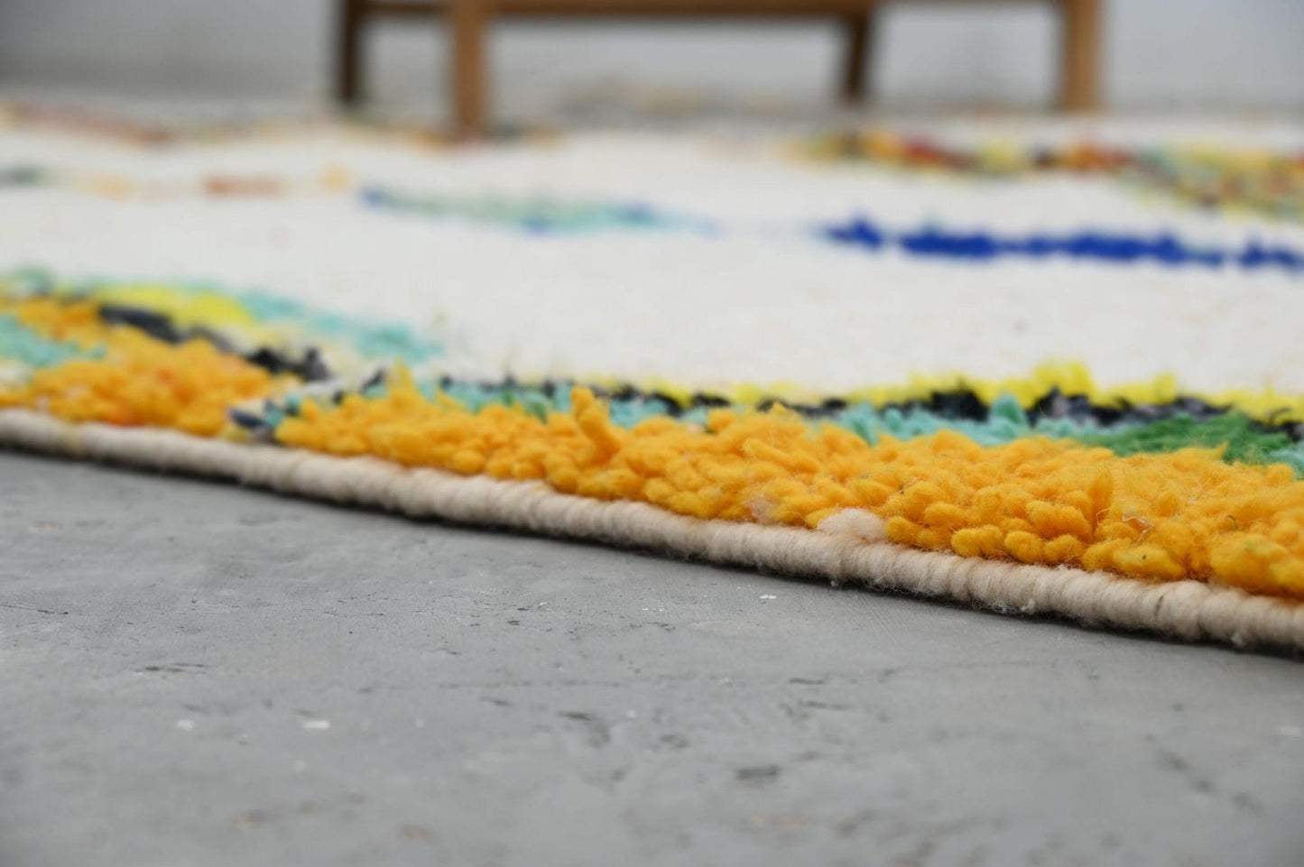 Bohemian Handmade Rug | Hand-Knotted Wool Carpet | Ethically Crafted