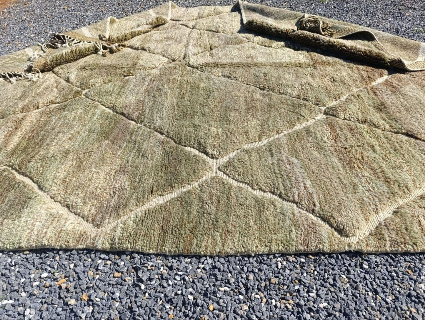 Artisan Woven Bohemian Rug – Unique Textured Floor Decor