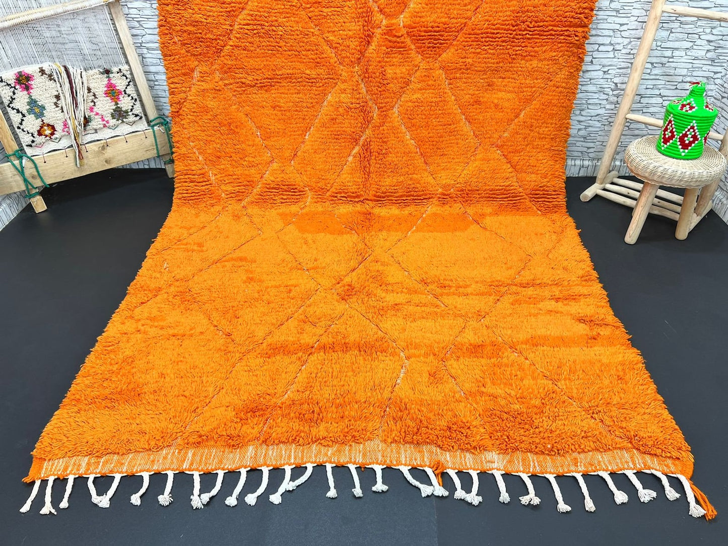 Handmade Wool Area Rug – Artisan Woven Natural Decor