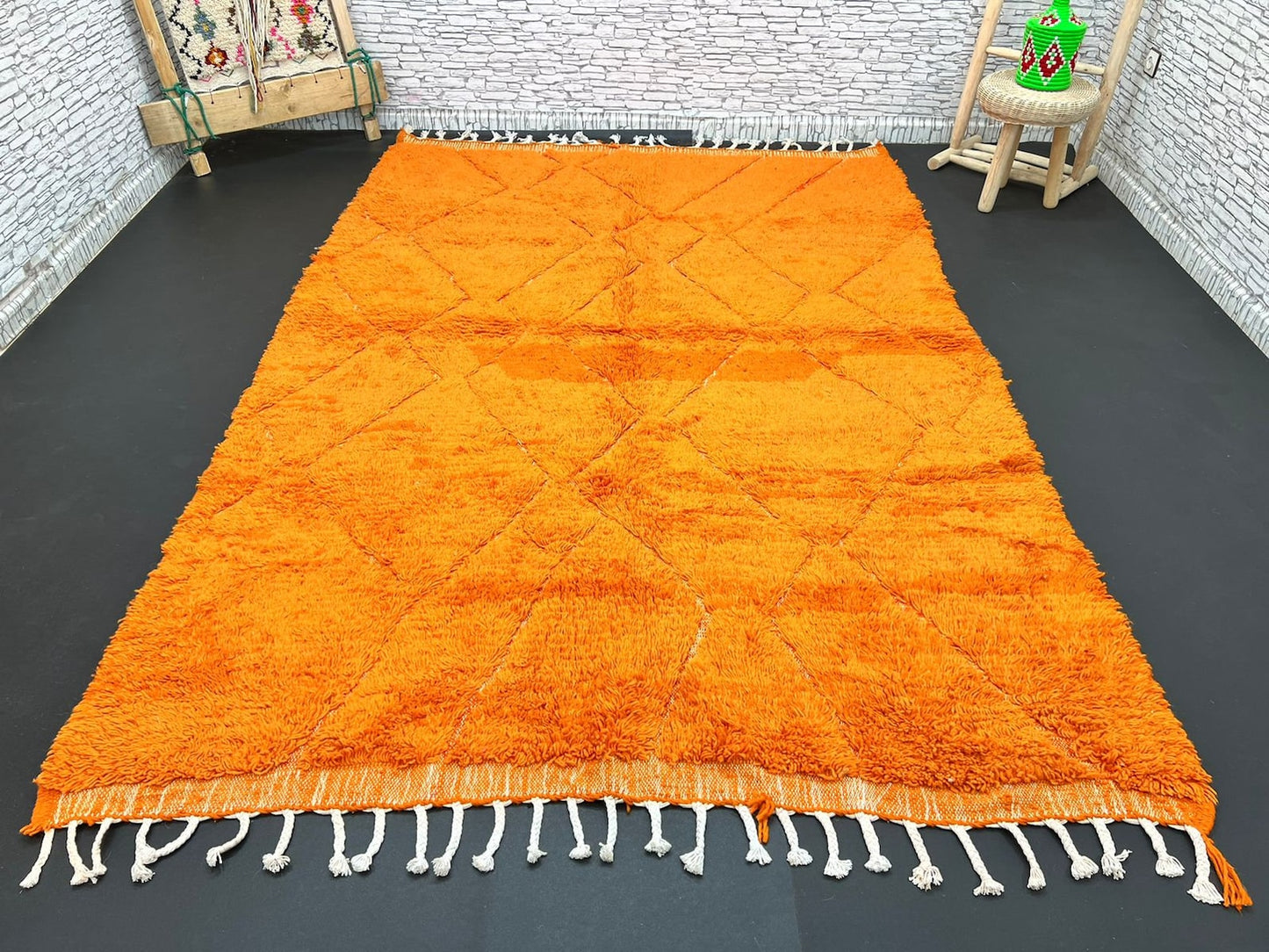 Handmade Wool Area Rug – Artisan Woven Natural Decor