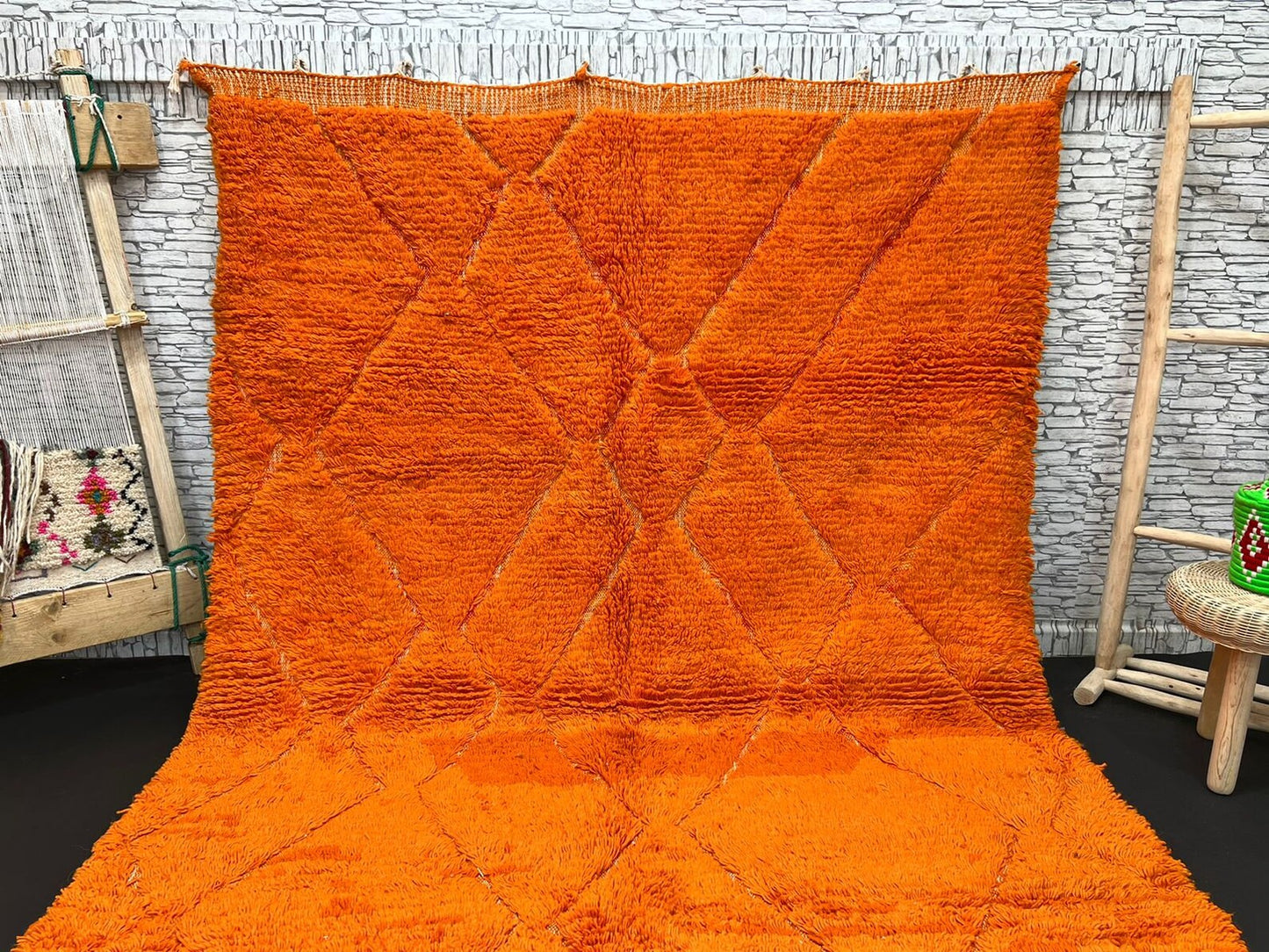 Handmade Wool Area Rug – Artisan Woven Natural Decor