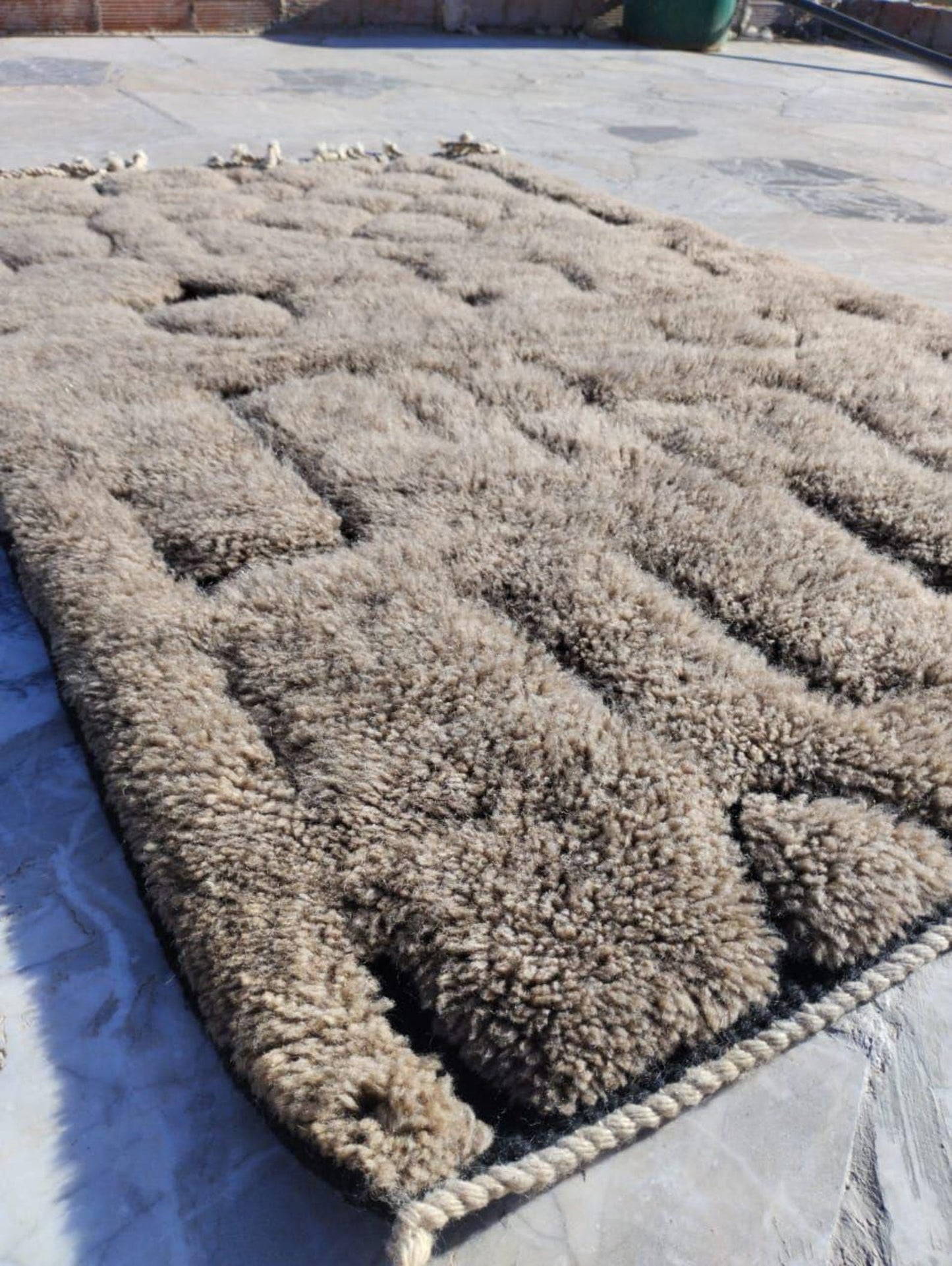 Bohemian Handmade Rug | Hand-Knotted Wool Carpet | Ethically Crafted