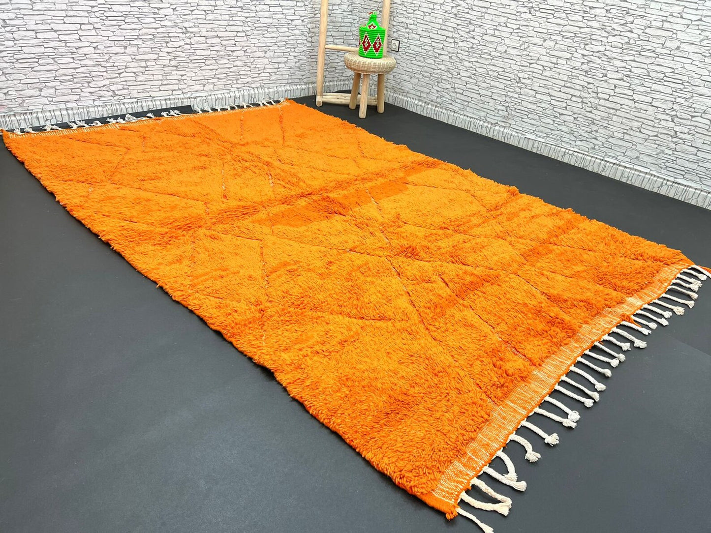 Handmade Wool Area Rug – Artisan Woven Natural Decor