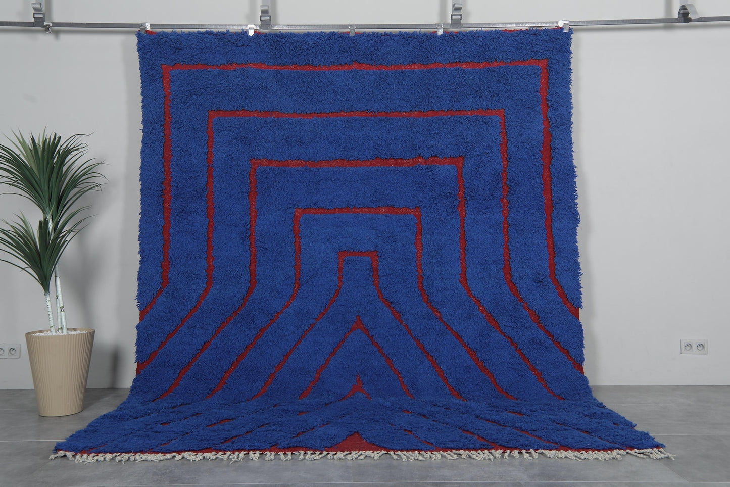 Luxury Handmade Vintage Rug – Traditional Tribal Design