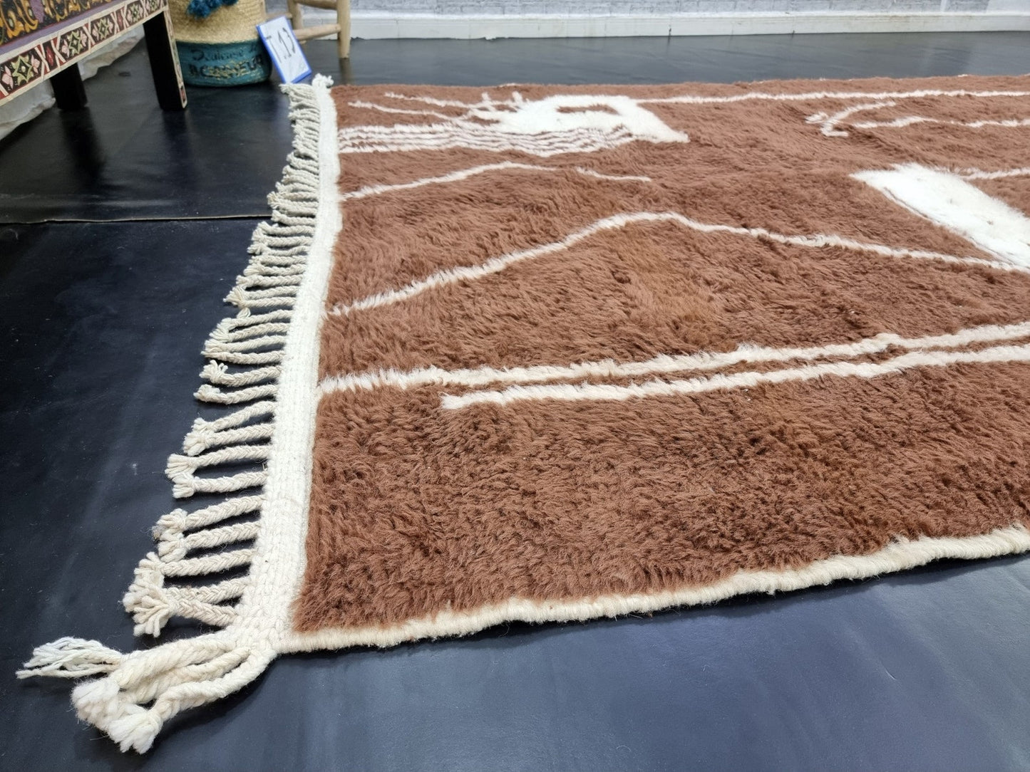 Statement Artisan Rug – Handmade & Naturally Dyed