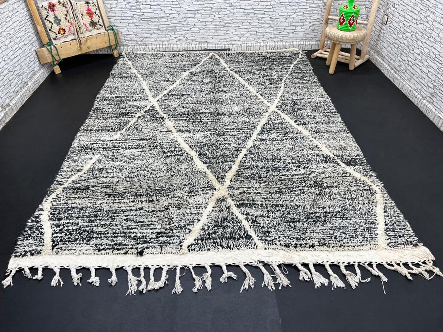 Statement Artisan Rug – Handmade & Naturally Dyed
