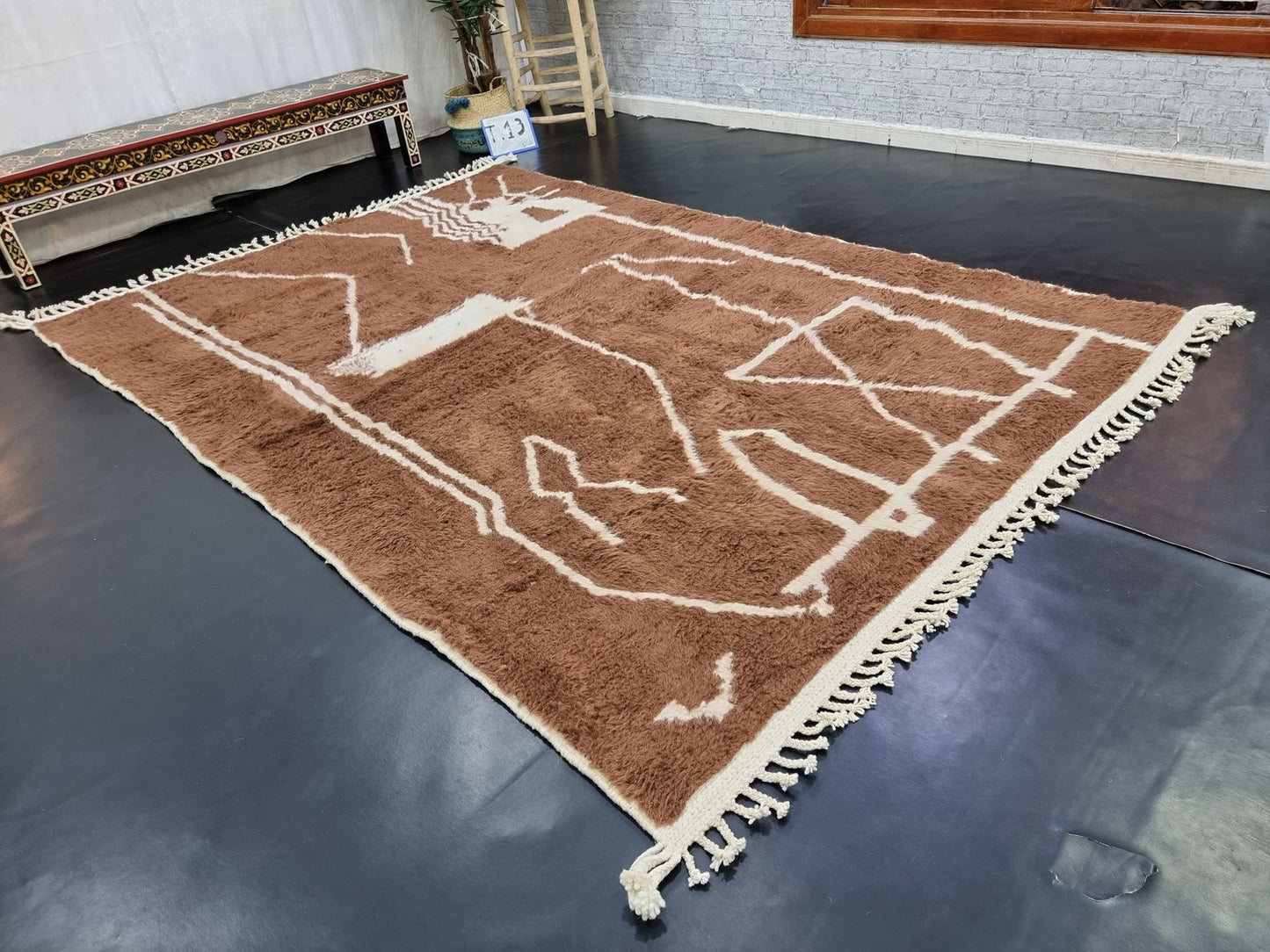 Statement Artisan Rug – Handmade & Naturally Dyed