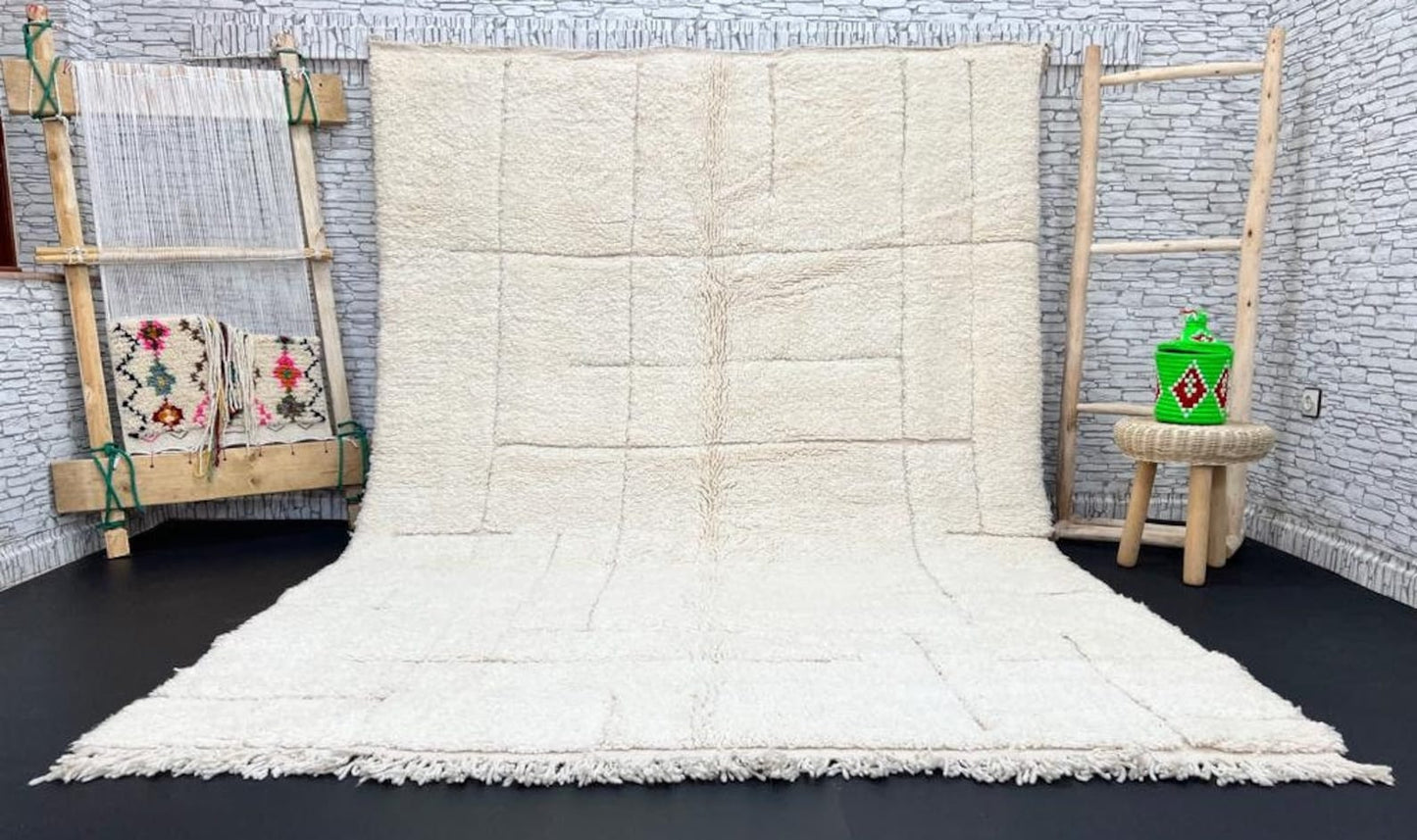 Handmade Wool Area Rug – Artisan Woven Natural Decor