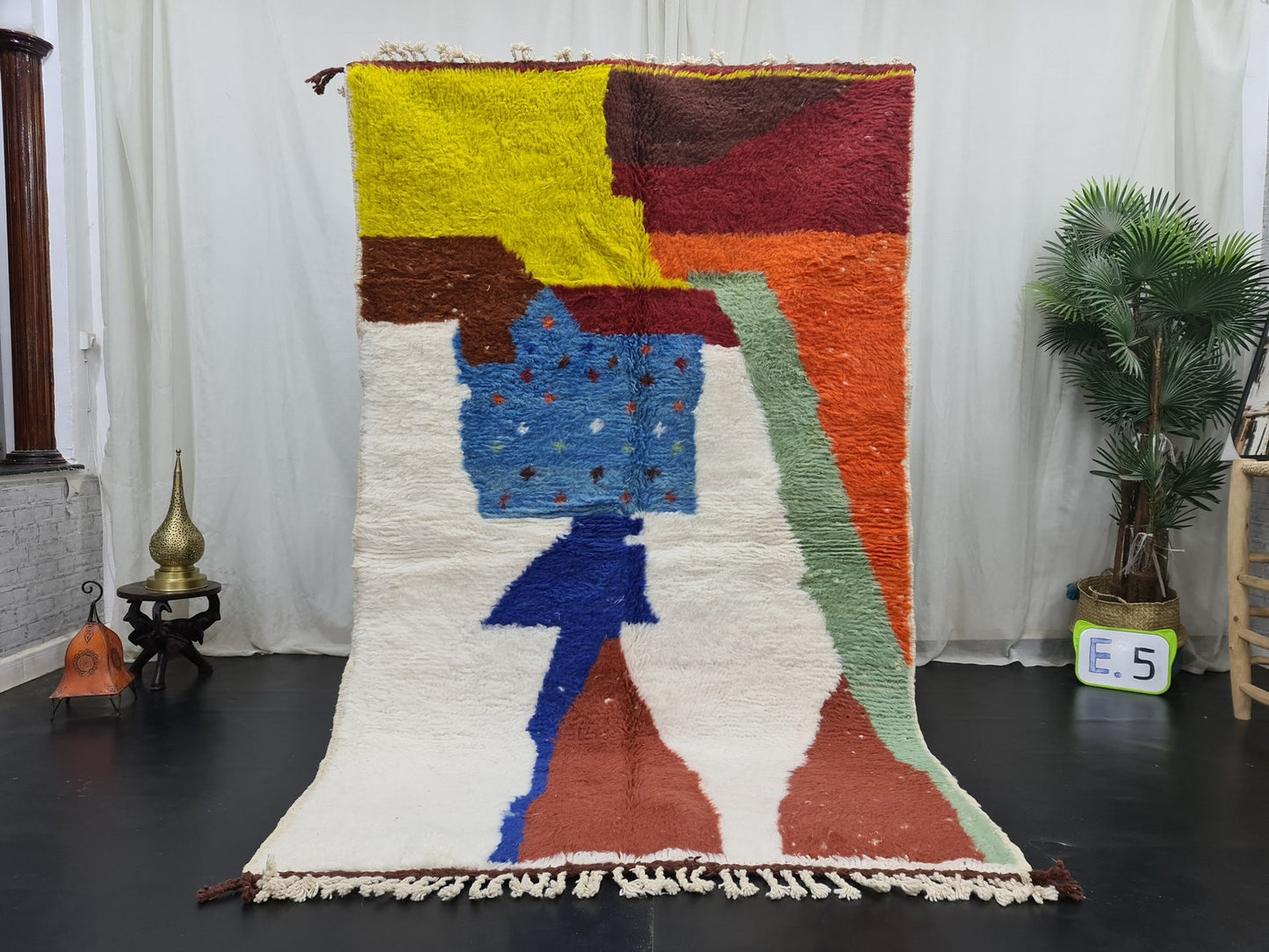 Rustic Handwoven Rug – Eco-Friendly & Timeless Charm