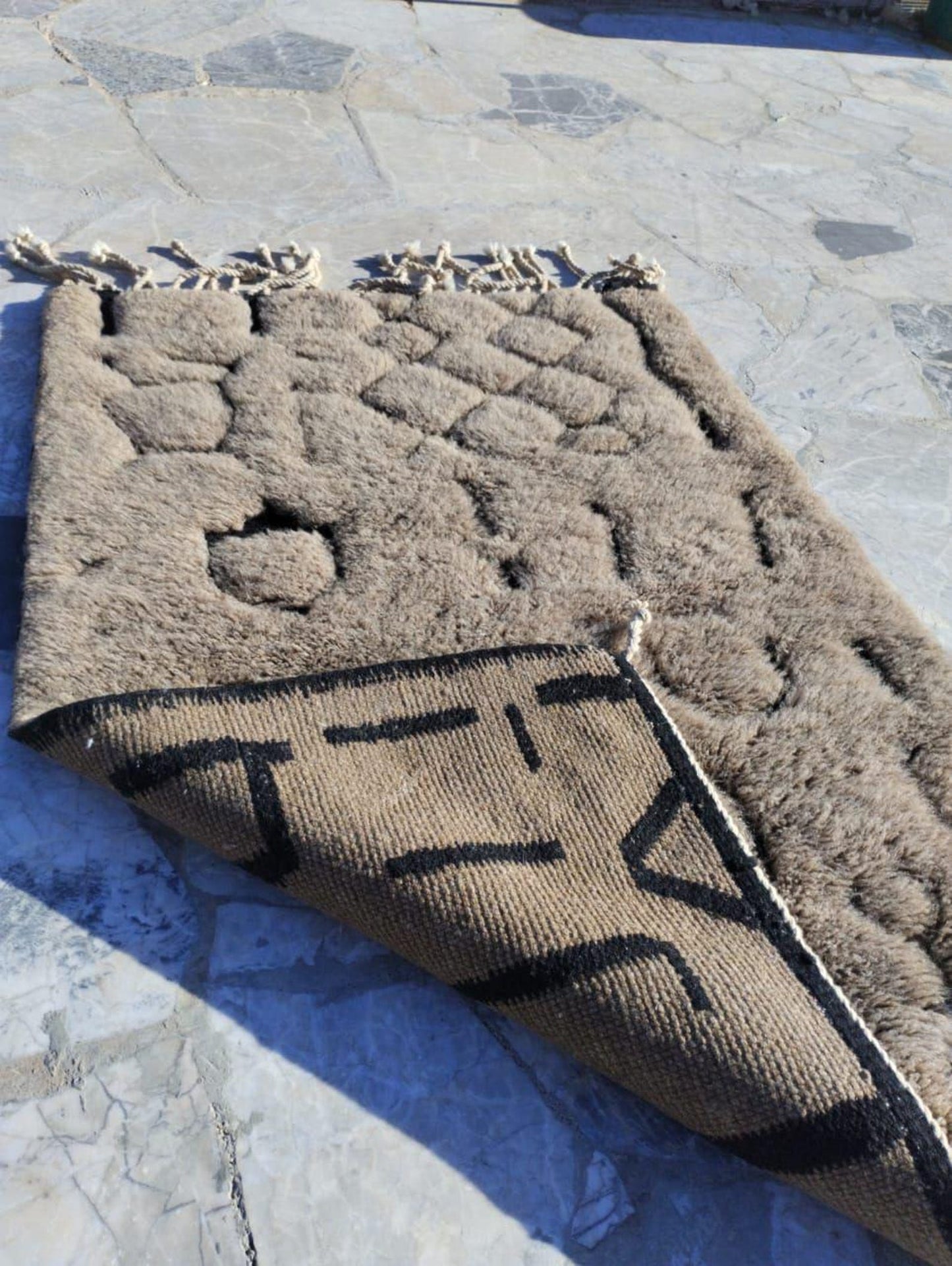 Bohemian Handmade Rug | Hand-Knotted Wool Carpet | Ethically Crafted
