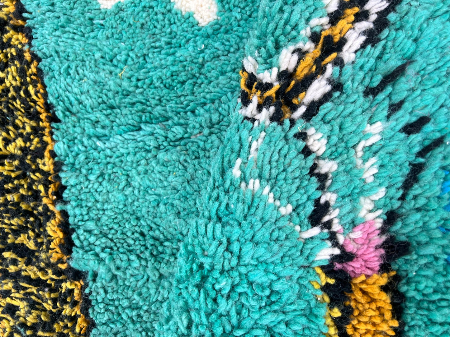 Luxury Wool & Cotton Handmade Rug – Earthy Boho Vibes