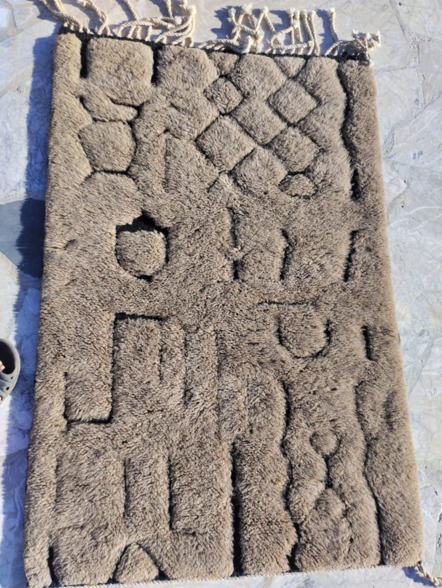 Bohemian Handmade Rug | Hand-Knotted Wool Carpet | Ethically Crafted