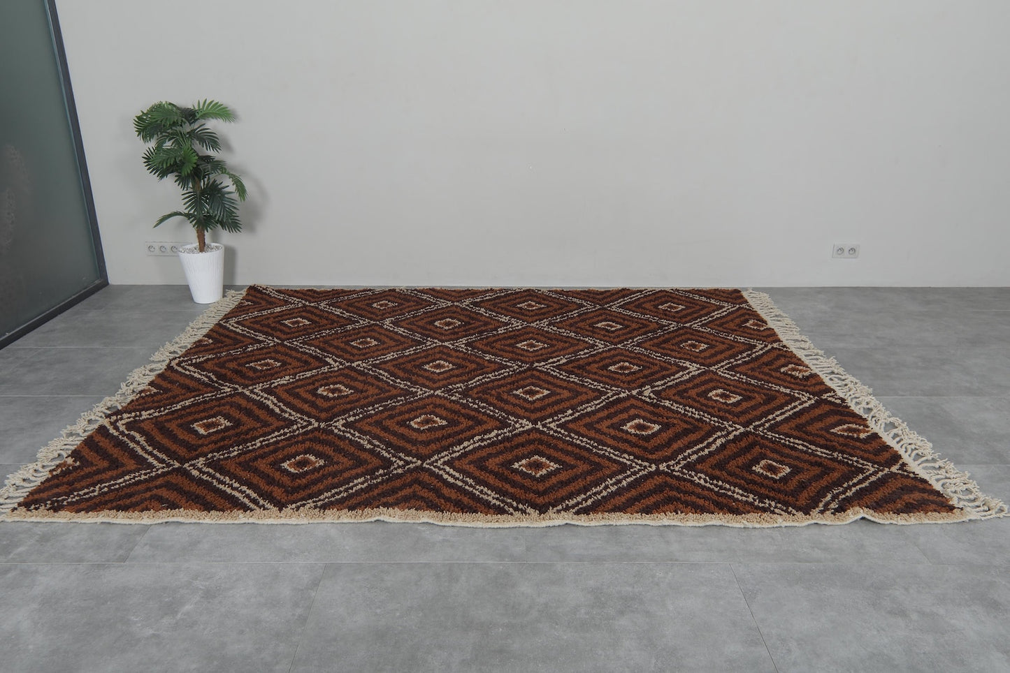 Handcrafted Natural Fiber Rug – Perfect for Living Room & Bedroom
