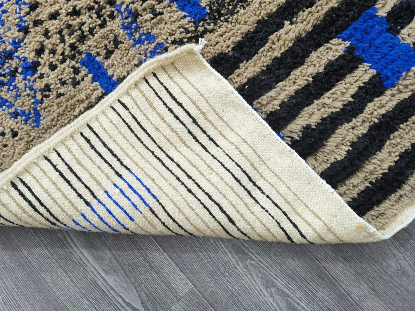 Bohemian Handmade Rug | Hand-Knotted Wool Carpet | Ethically Crafted