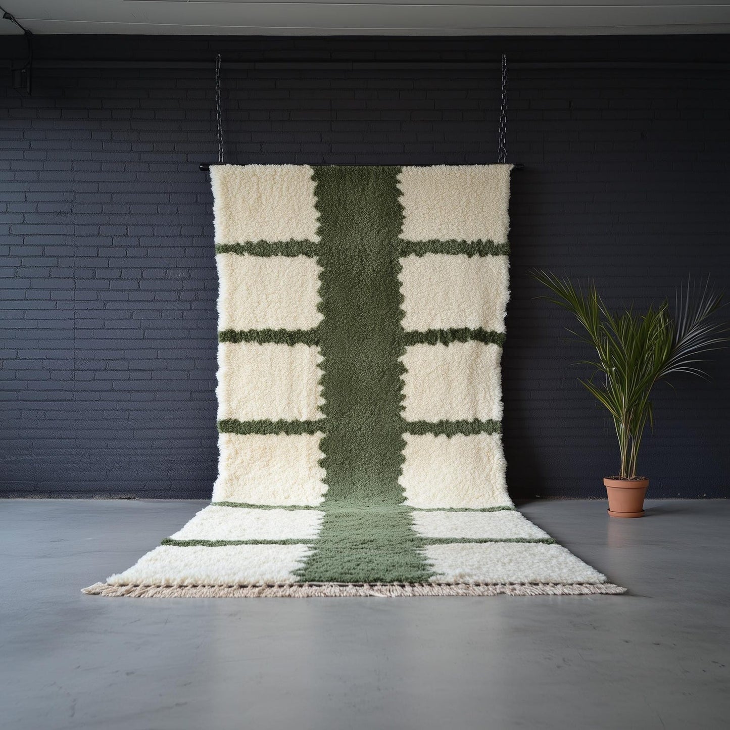 Handmade Wool Area Rug – Artisan Woven Natural Decor
