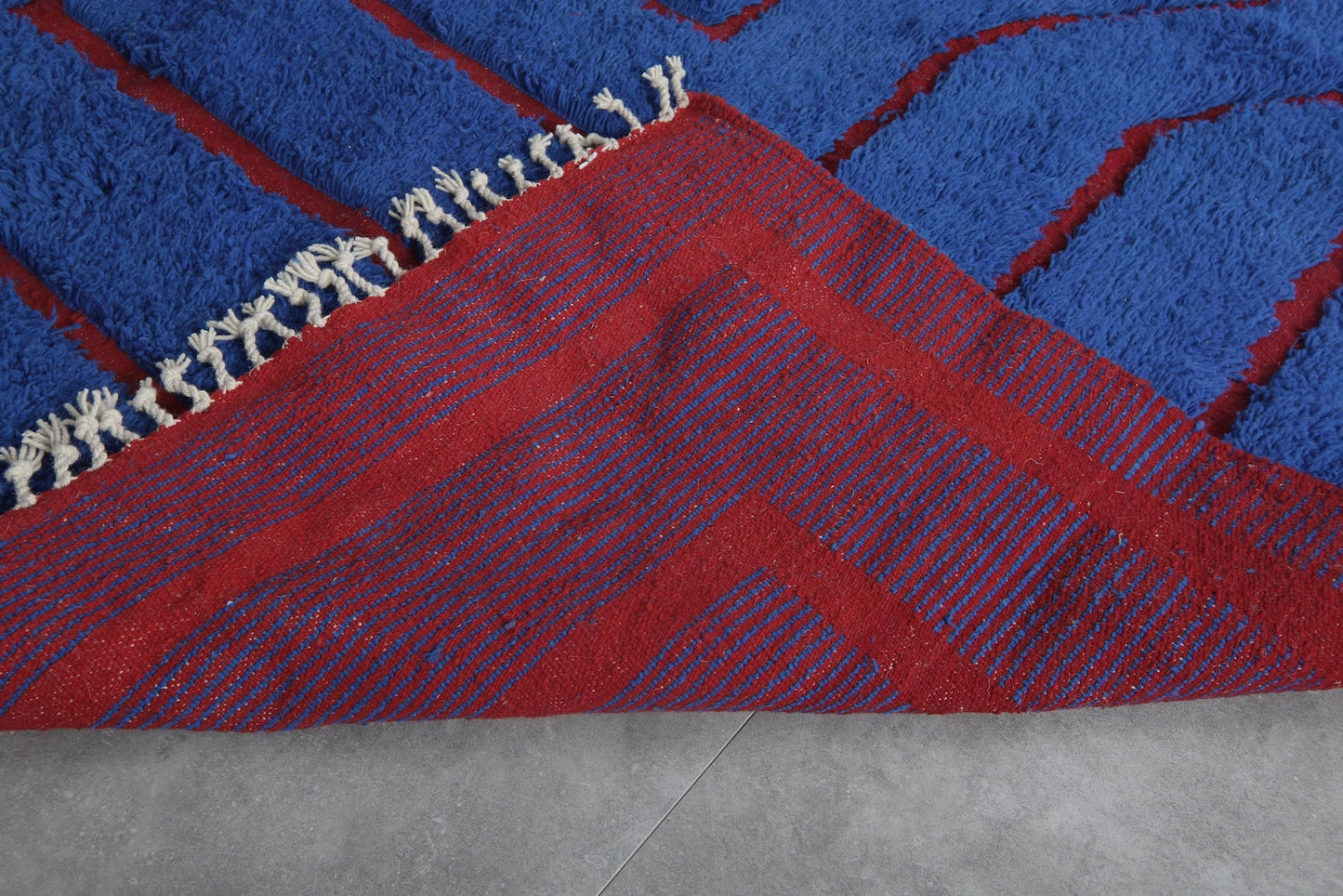 Luxury Handmade Vintage Rug – Traditional Tribal Design