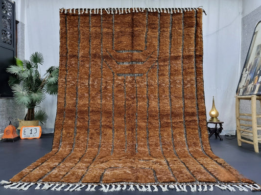 Boho Handmade Rug – Natural Wool, Neutral Tones