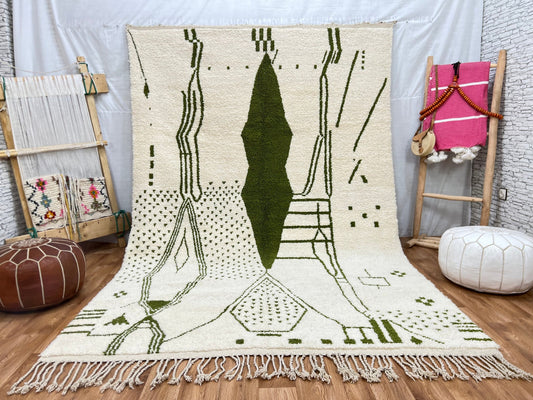 Handcrafted Natural Fiber Rug – Perfect for Living Room & Bedroom