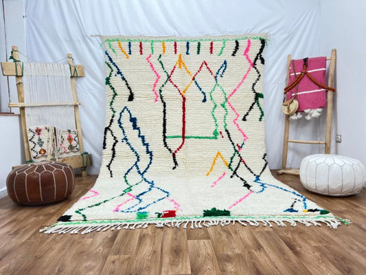 Hand-Knotted Wool Rug – Artisan-Made, Durable & Eco-Friendly
