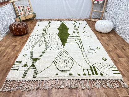 Handcrafted Natural Fiber Rug – Perfect for Living Room & Bedroom