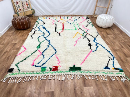Hand-Knotted Wool Rug – Artisan-Made, Durable & Eco-Friendly