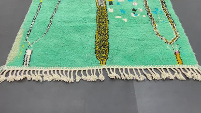 Luxury Wool & Cotton Handmade Rug – Earthy Boho Vibes