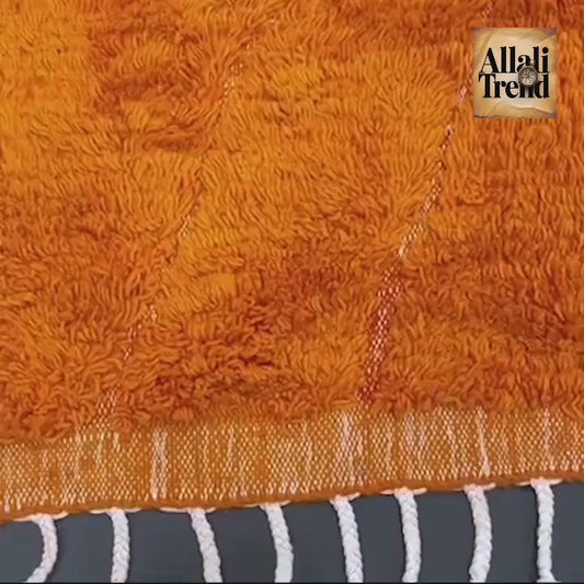 Moroccan-Inspired Handmade Rug – Soft Texture & Bold Colors