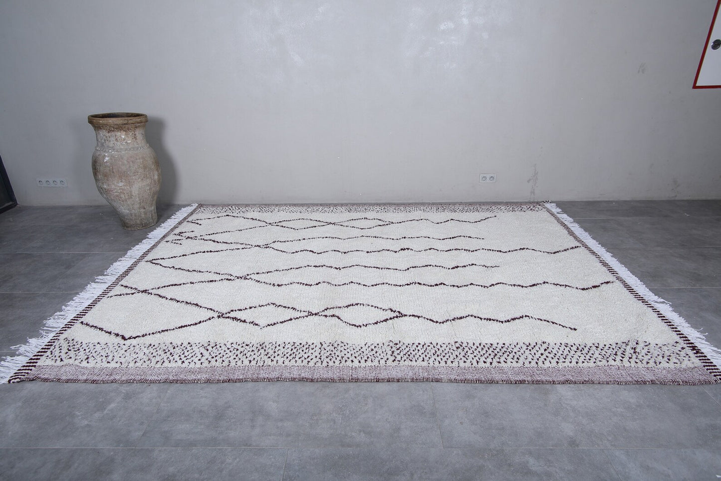 Bohemian Handmade Rug | Hand-Knotted Wool Carpet | Ethically Crafted
