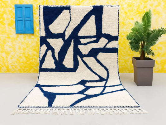 Bohemian Handmade Rug | Hand-Knotted Wool Carpet | Ethically Crafted (Copy)