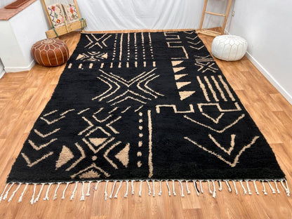 Ethically Crafted Handmade Rug – Natural Wool & Cotton Blend