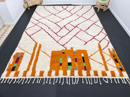 Handcrafted Natural Fiber Rug – Perfect for Living Room & Bedroom