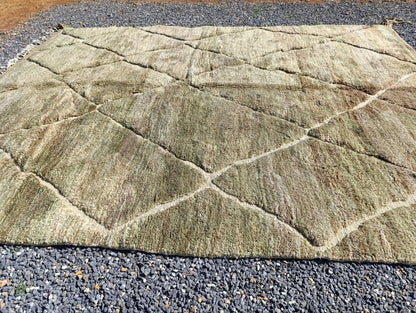 Artisan Woven Bohemian Rug – Unique Textured Floor Decor