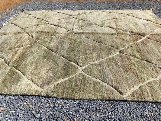 Artisan Woven Bohemian Rug – Unique Textured Floor Decor