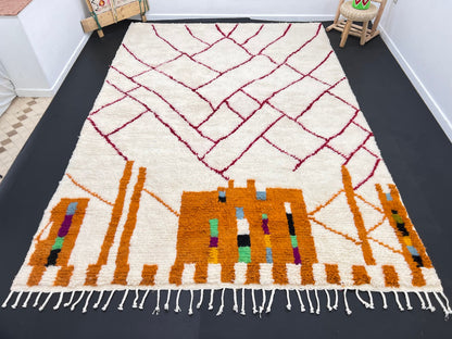 Handcrafted Natural Fiber Rug – Perfect for Living Room & Bedroom