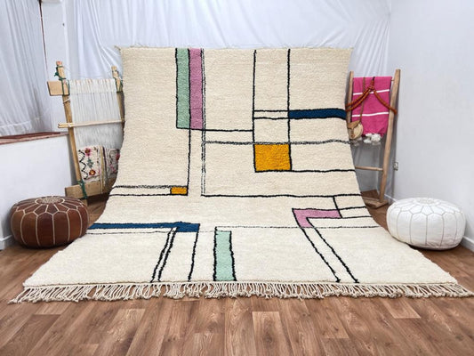 Rustic Handwoven Rug – Eco-Friendly & Timeless Charm