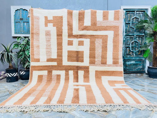Traditional Hand-Knotted Wool Rug – Sustainable & Stylish
