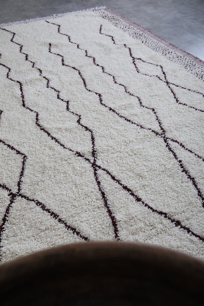 Bohemian Handmade Rug | Hand-Knotted Wool Carpet | Ethically Crafted