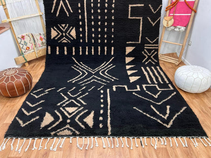 Ethically Crafted Handmade Rug – Natural Wool & Cotton Blend