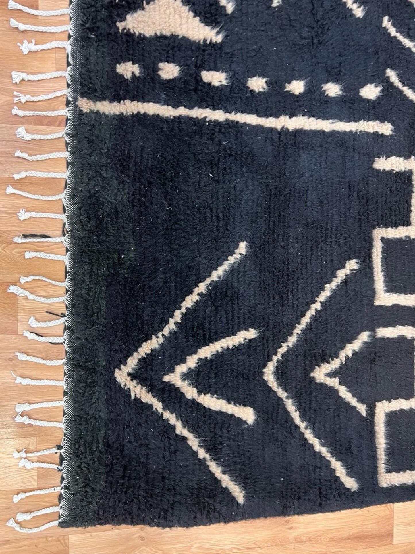 Ethically Crafted Handmade Rug – Natural Wool & Cotton Blend