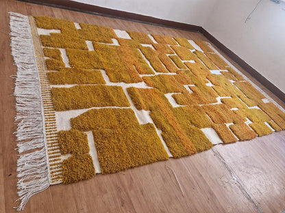 Boho Handwoven Rug – Eco-Friendly & Timeless Style