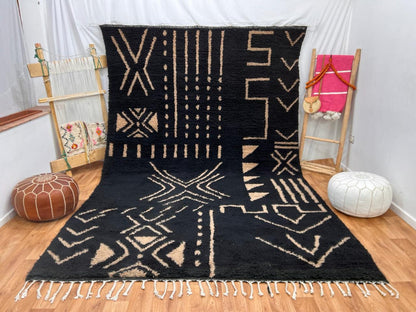 Ethically Crafted Handmade Rug – Natural Wool & Cotton Blend