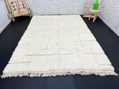 Handmade Wool Area Rug – Artisan Woven Natural Decor