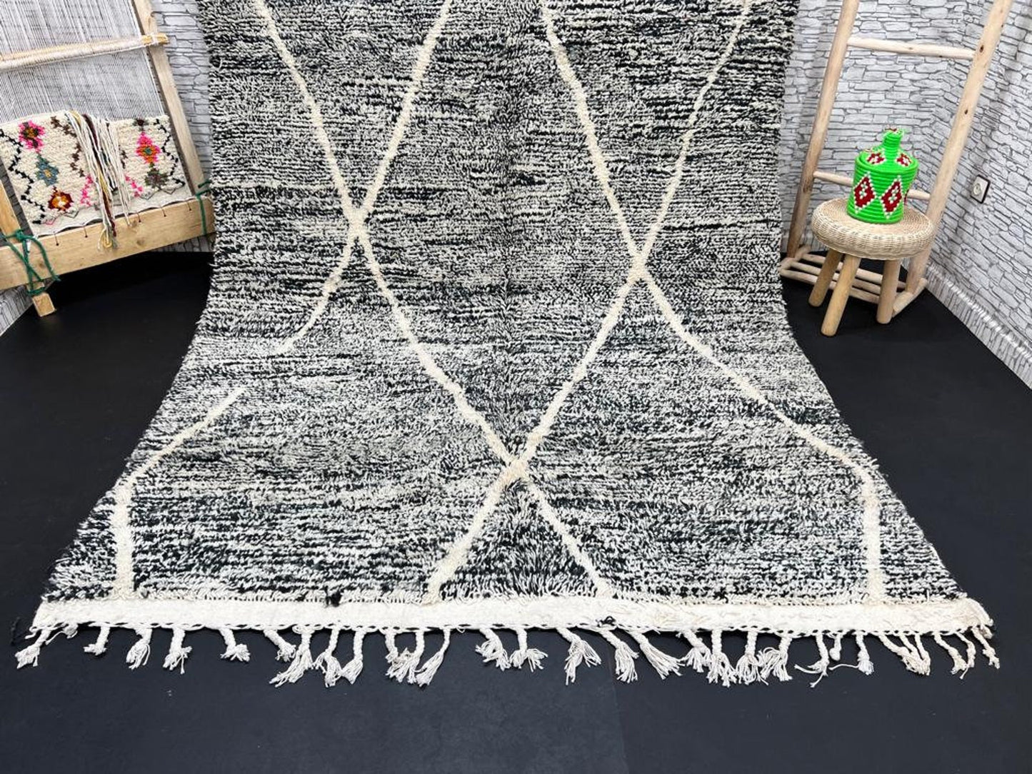 Statement Artisan Rug – Handmade & Naturally Dyed