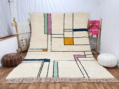 Rustic Handwoven Rug – Eco-Friendly & Timeless Charm