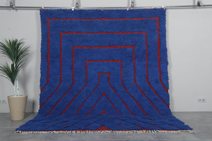 Luxury Handmade Vintage Rug – Traditional Tribal Design